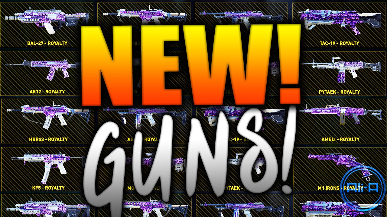 EPIC NEW GUNS! - Call of Duty: Advanced Warfare