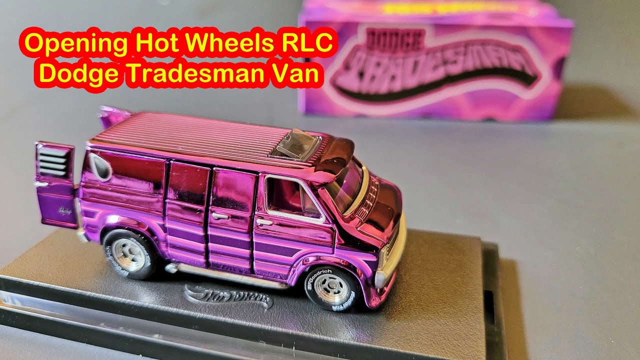 Opening Hot Wheels RLC Dodge Tradesman Red Line Club