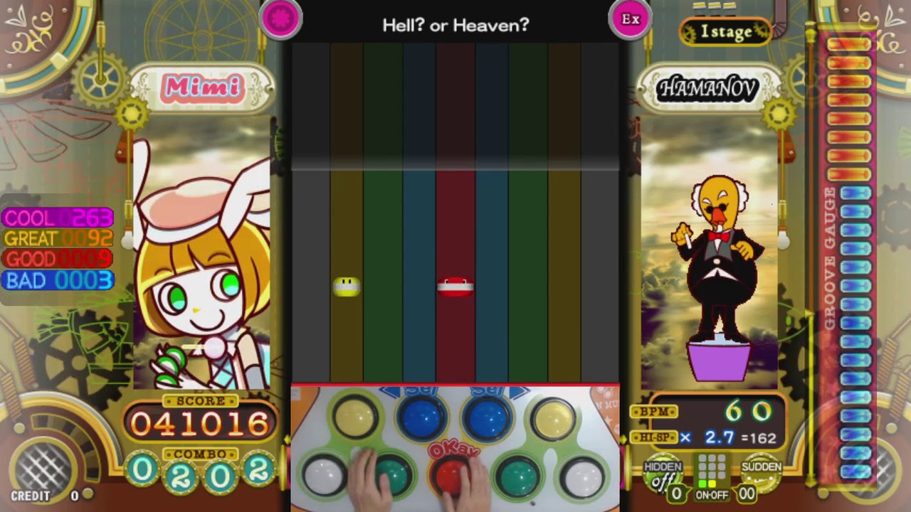 [ポップン] クラシック9(CLASSIC9) Hell? or Heaven? EX
