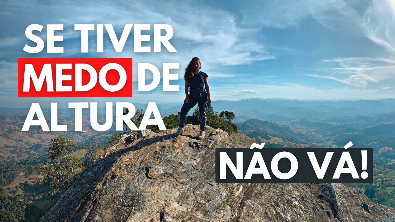 😳 Tinha uma mulher CHORANDO de medo! ➡️ VIA FERRATA - PEDRA DO BAÚ - São Bento do Sapucaí