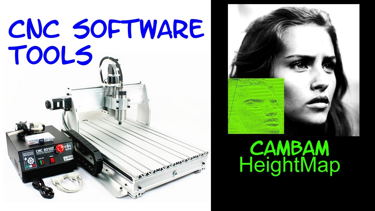 CNC SOFTWARE: CAMBAM HeightMap