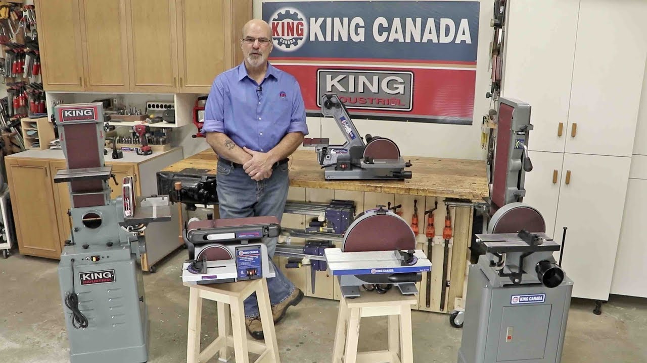 King Canada Belt & Disc Sanders