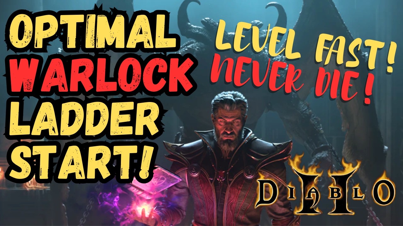 BEST D2 Warlock Ladder Build, Leveling & Progression Guide (Diablo 2 Reign of the Warlock)