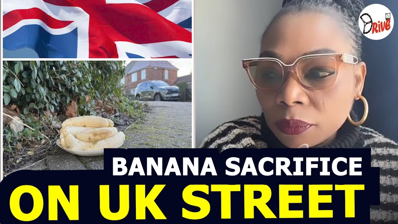 BANANA SACR!F!CE ON THE STREET OF UNITED KINGDOM - AUNTY ADUNNI