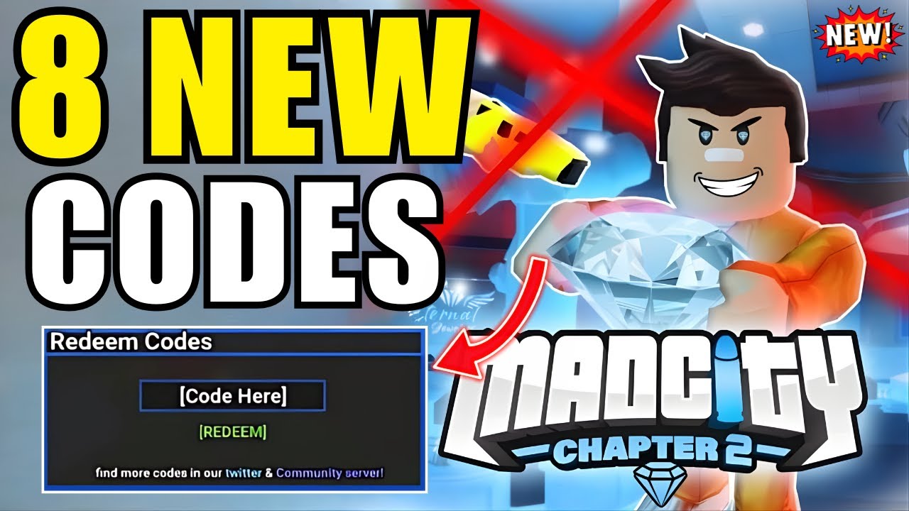 ❄️НОВЫЕ КОДЫ ЯНВАРЯ❄️КОДЫ ДЛЯ MAD CITY CHAPTER 2 ️ЯНВАРЬ 2026 || КОДЫ ДЛЯ MAD CITY CHAPTER 2