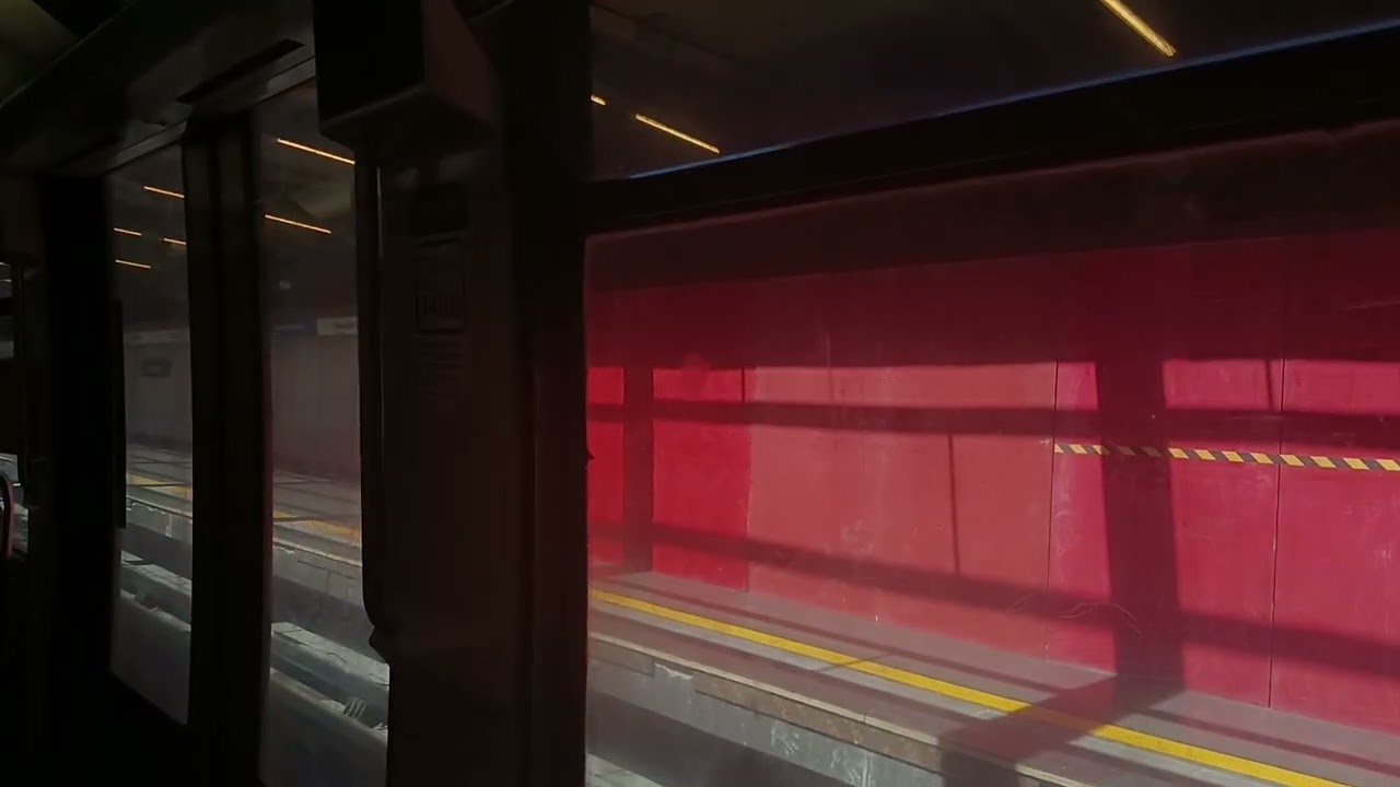 Metro De Stgo L1 Tren Alstom NS-93 N2077 San Pablo Hasta Pajaritos