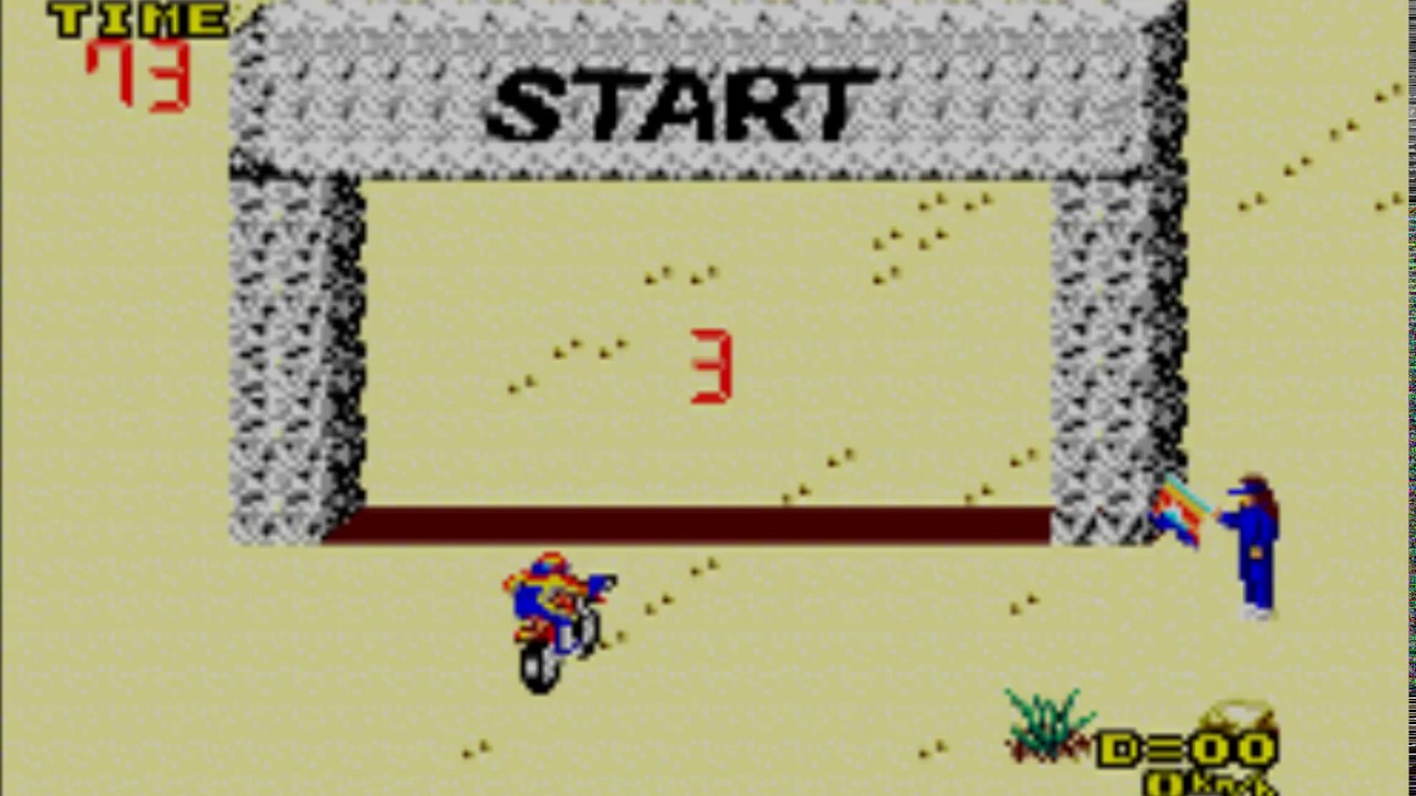 Anto RetroGamer Quick Plays: Enduro Racer (SEGA Master System) ✔