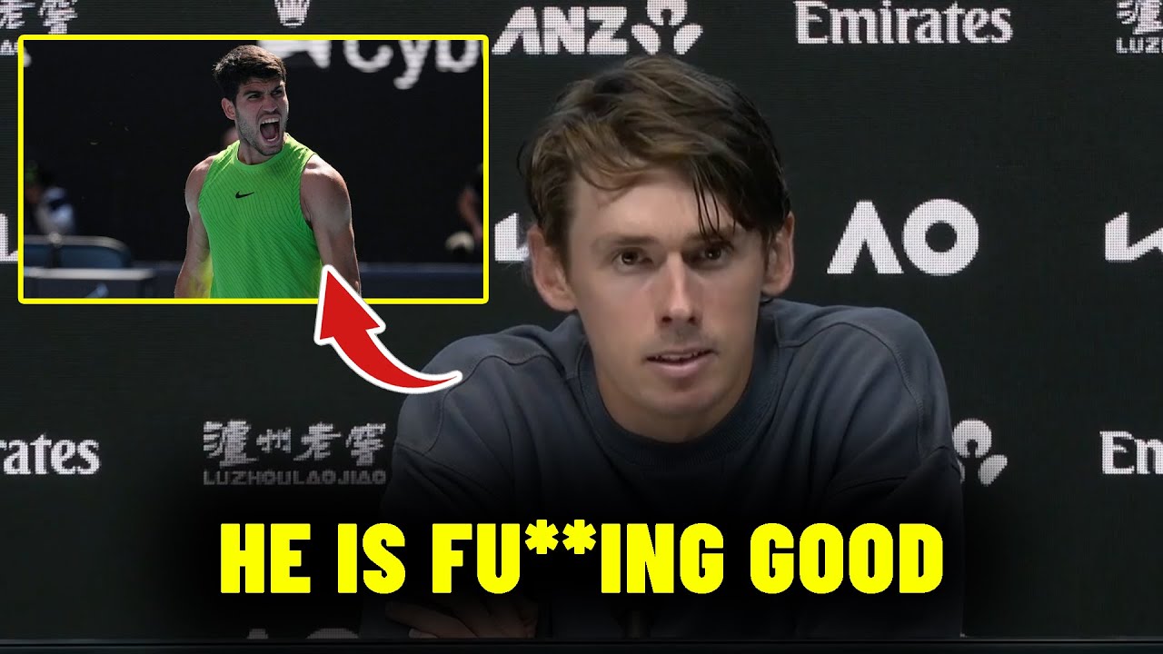 Alex de Minaur- Alcaraz Level Is Freakishly Good