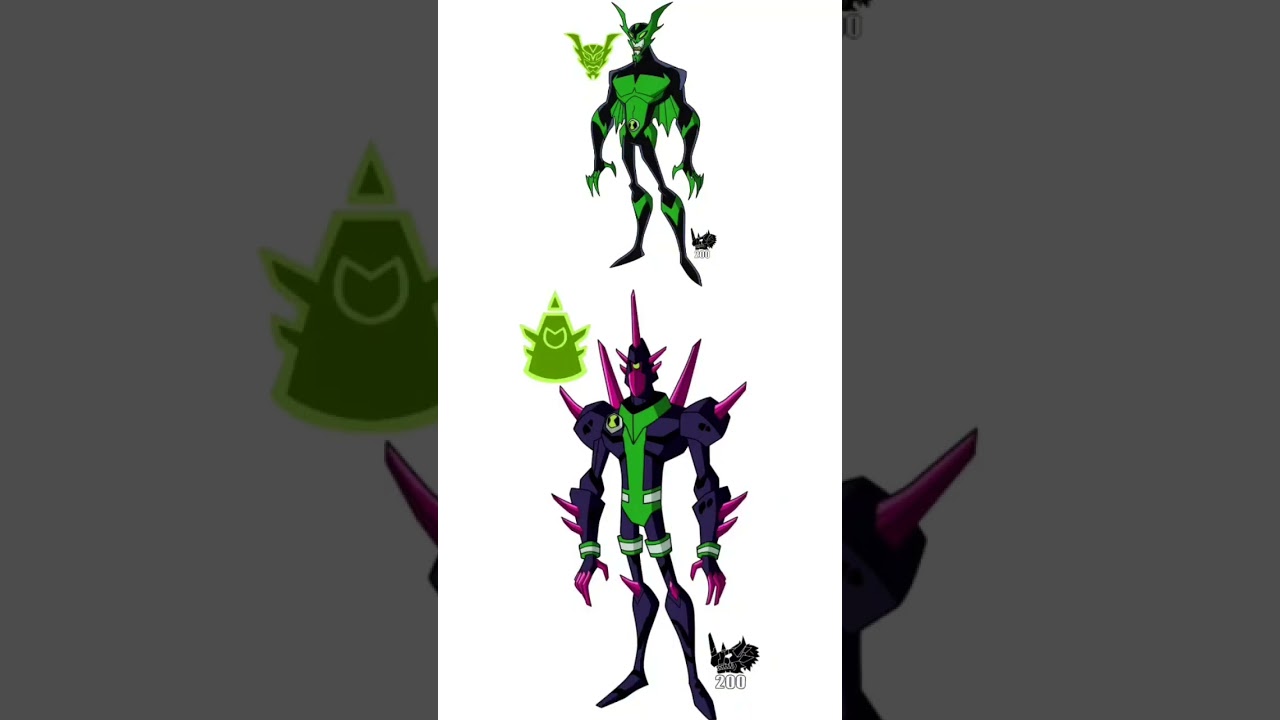 Ben 10 top 5 Whampire fusions aliens #shorts #ben10omniverse
