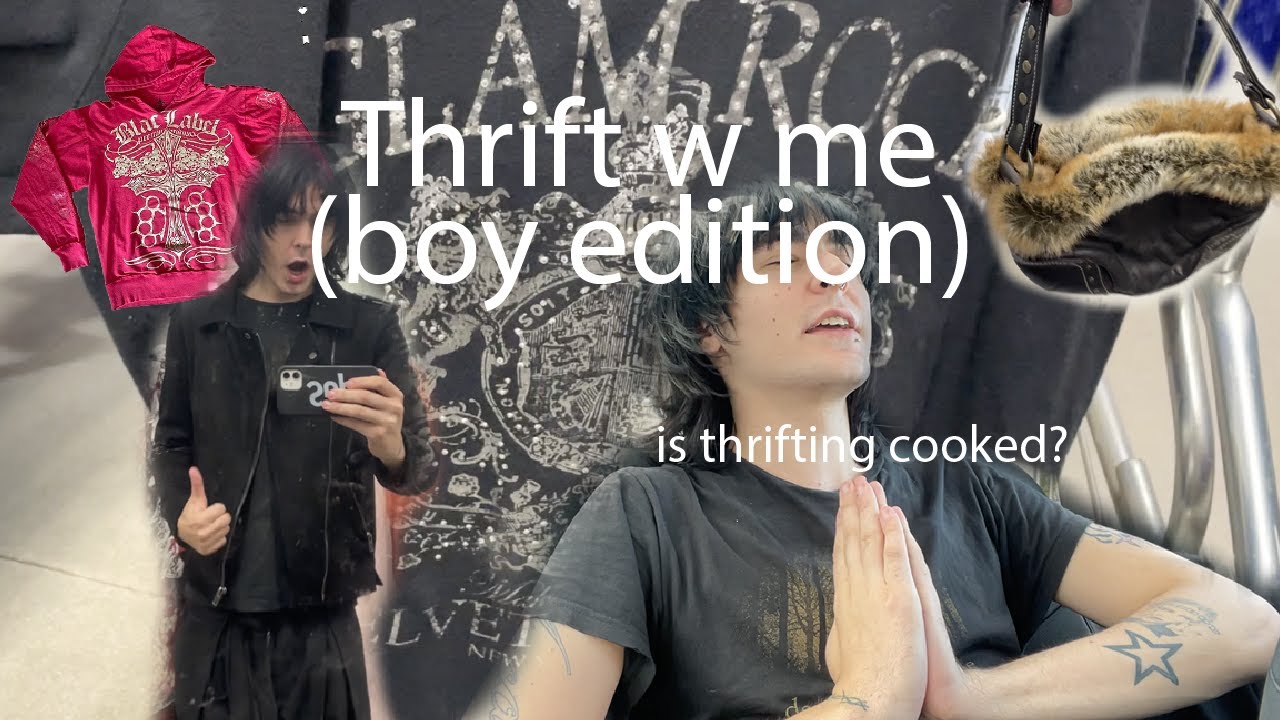 THRIFT W ME (BOY) 4 FALL - emo, grunge, rick owens (lol)