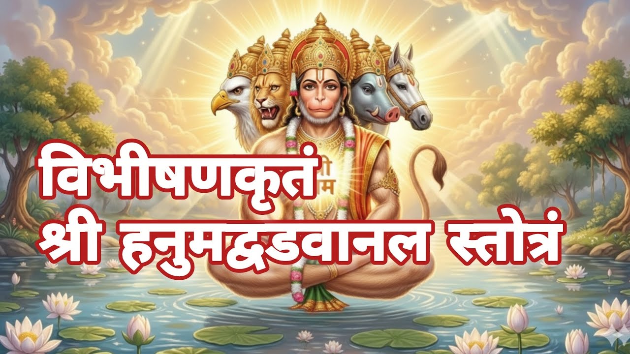 विभीषण कृत  श्री हनुमान वडवानल स्तोत्र  | Vibhishan Krit Shri Hanumad Vadvanal Stotram
