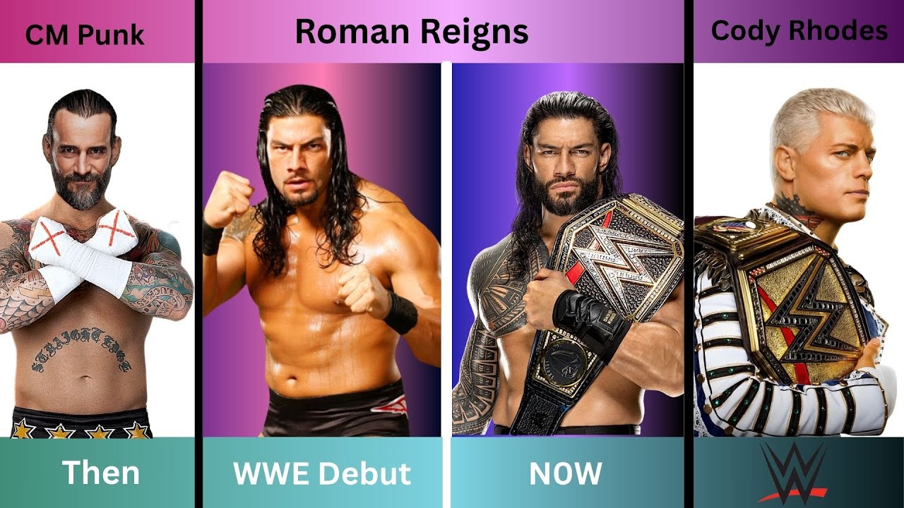 WWE Wrestlers Debut Vs Now