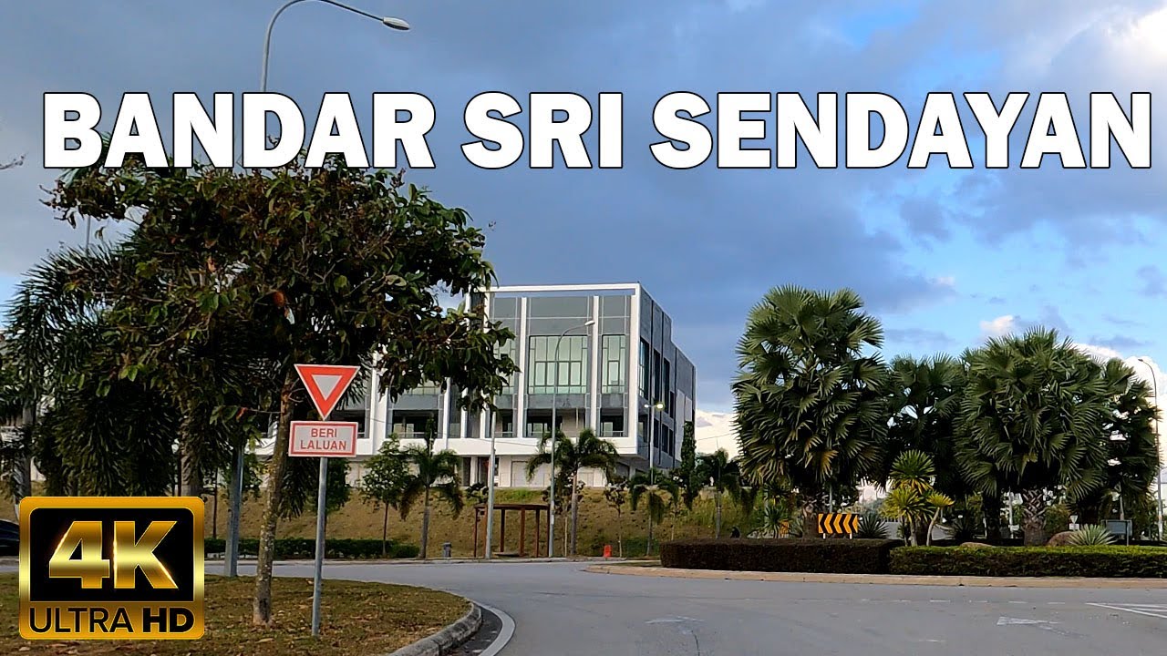 Exploring Bandar Sri Sendayan, MALAYSIA. 4K UHD 60FPS