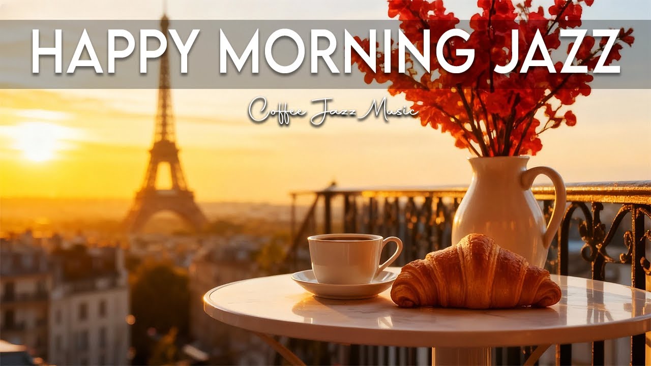 Happy Morning Jazz☕ March Bossa Nova Instrumental & Relaxing Jazz Cafe Music for Studying'