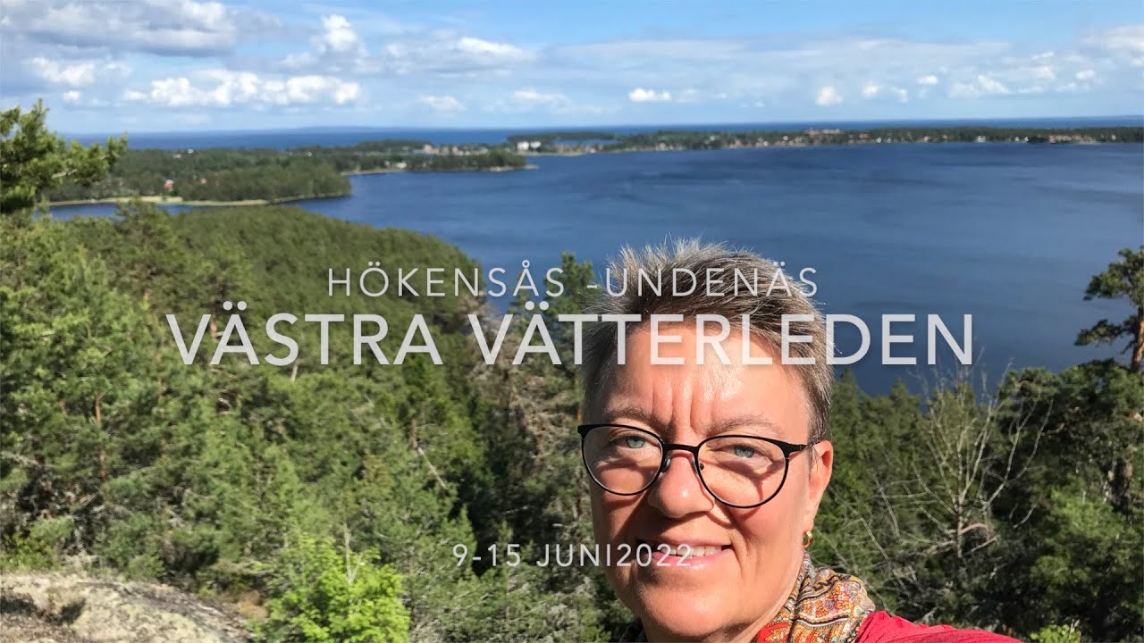 Västra Vätterleden Hökensås - Undenäs juni 2022
