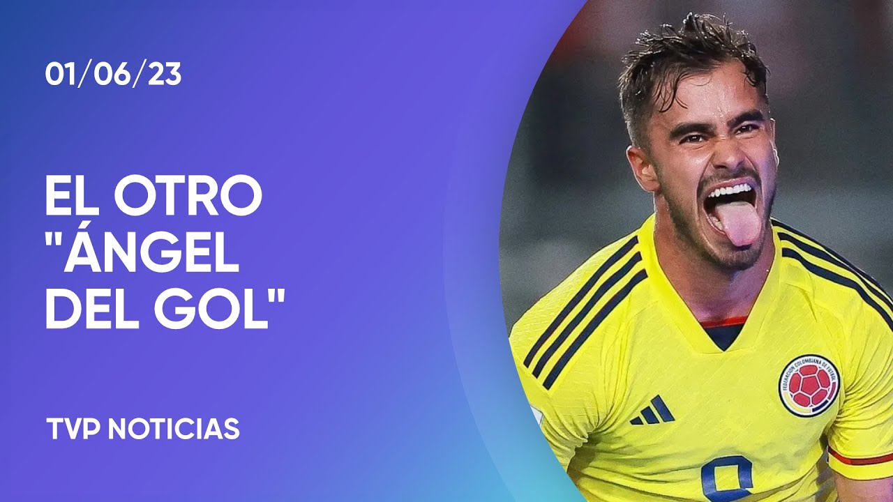 El hijo de Juan Pablo Angel brilla en la Sub20 de Colombia