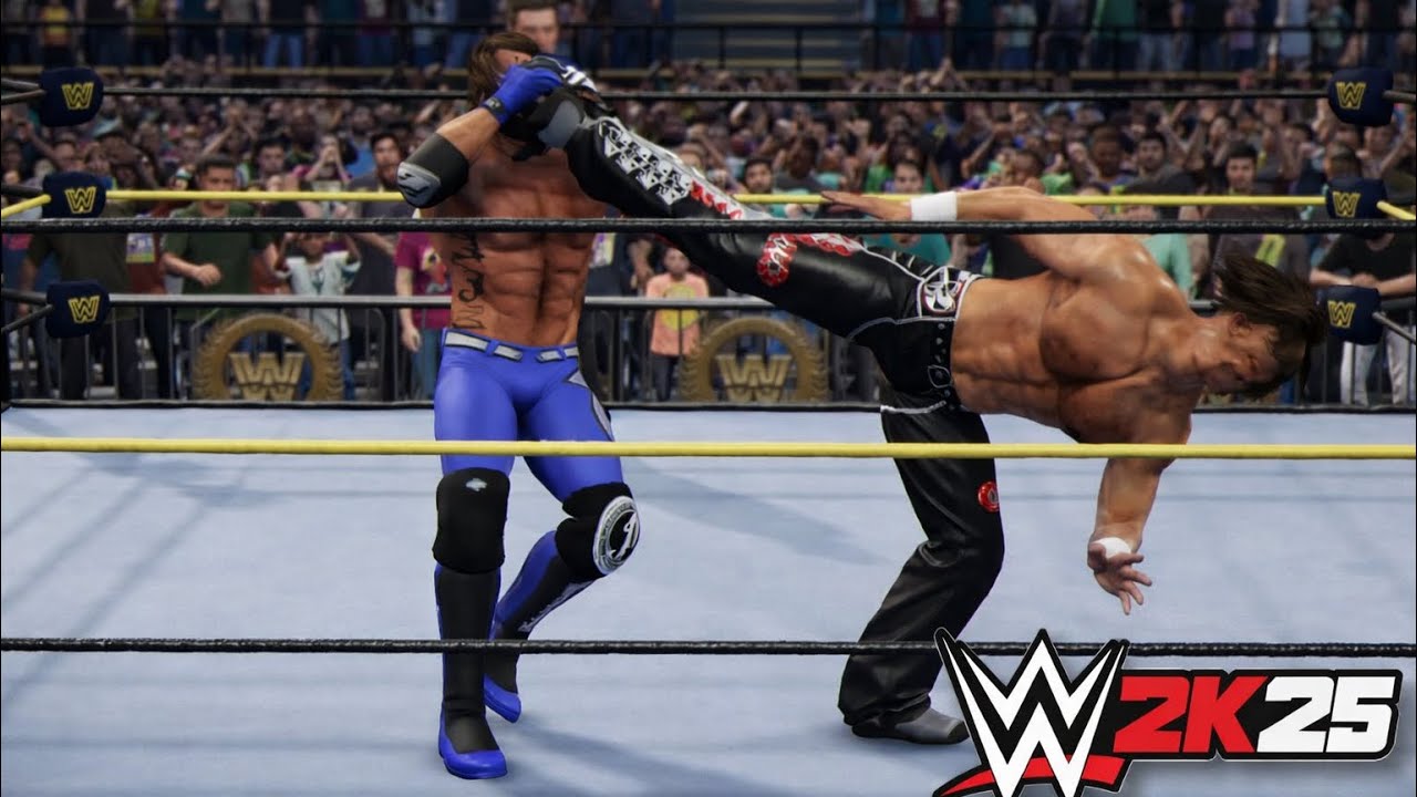 AJ Styles vs Shawn Michaels — WrestleMania Dream Match | WWE 2K25