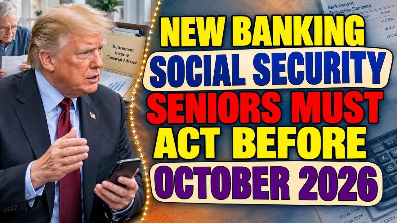 Every Senior Must Do This Before October 2026: The New Social Security Bank Rule