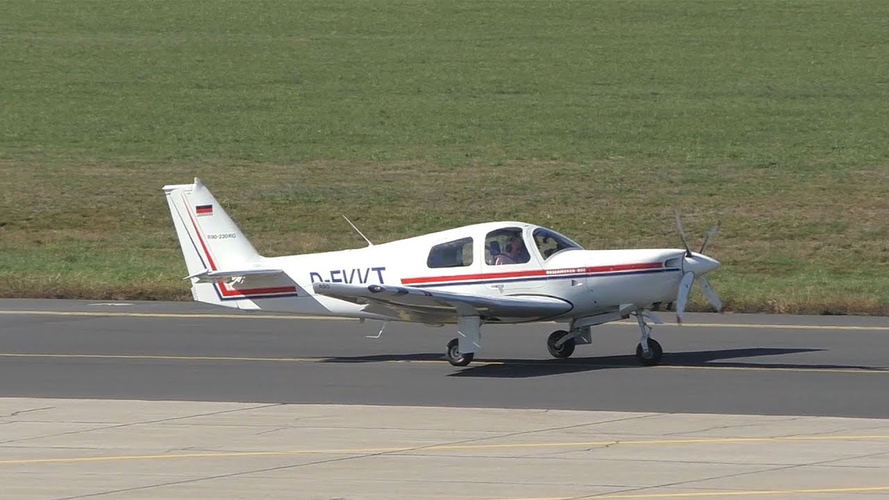 Ruschmeyer R90-230RG takeoff at Graz Airport | D-EVVT