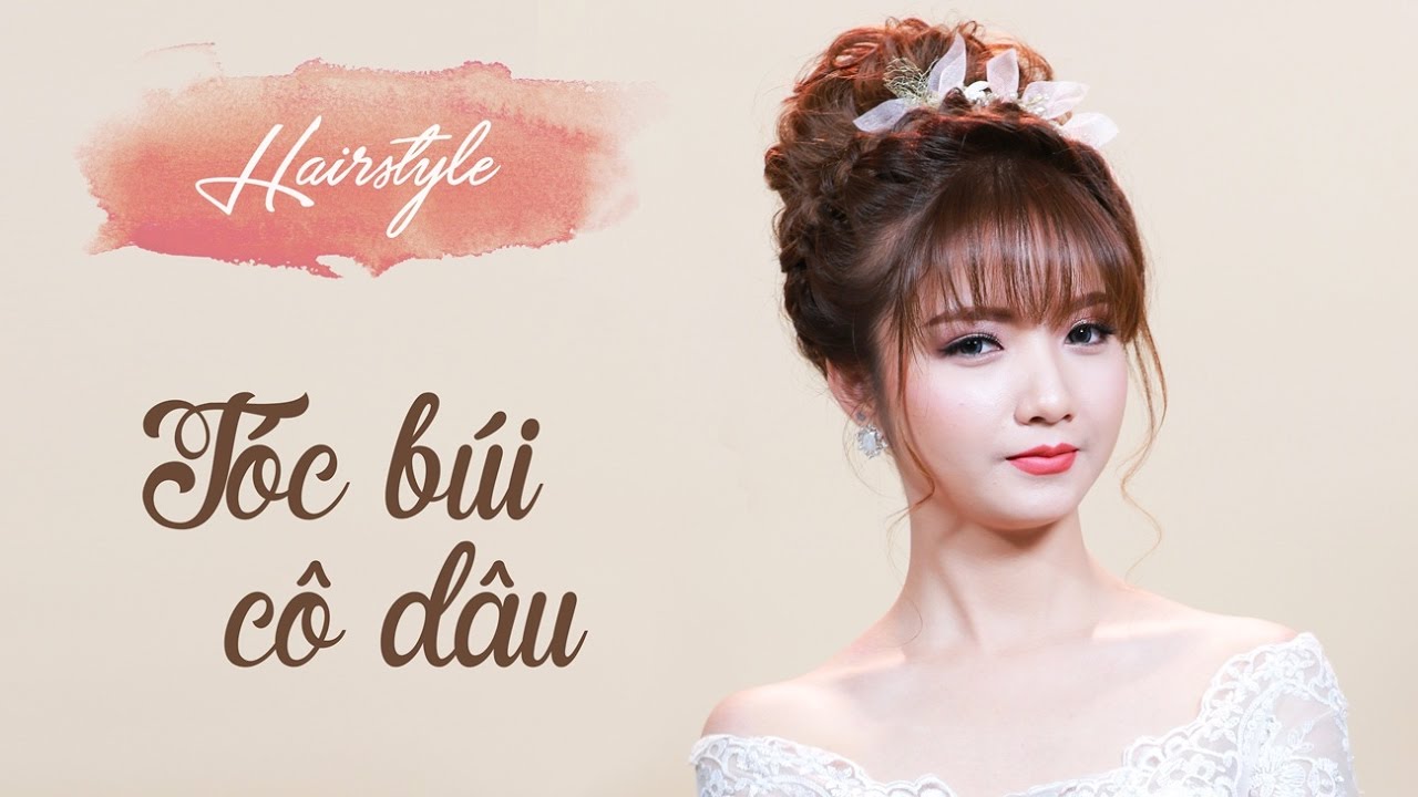 Braided updo hairstyle | Tóc búi siêu đẹp cho cô dâu mùa cưới 2017 | Mai Phan Makeup