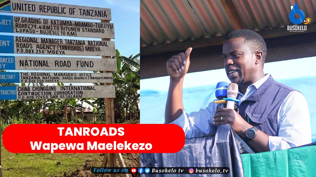 Waziri Bashungwa Ategua Kitendawili Ujenzi Barabara ya Katumba-Mbambo-Tukuyu