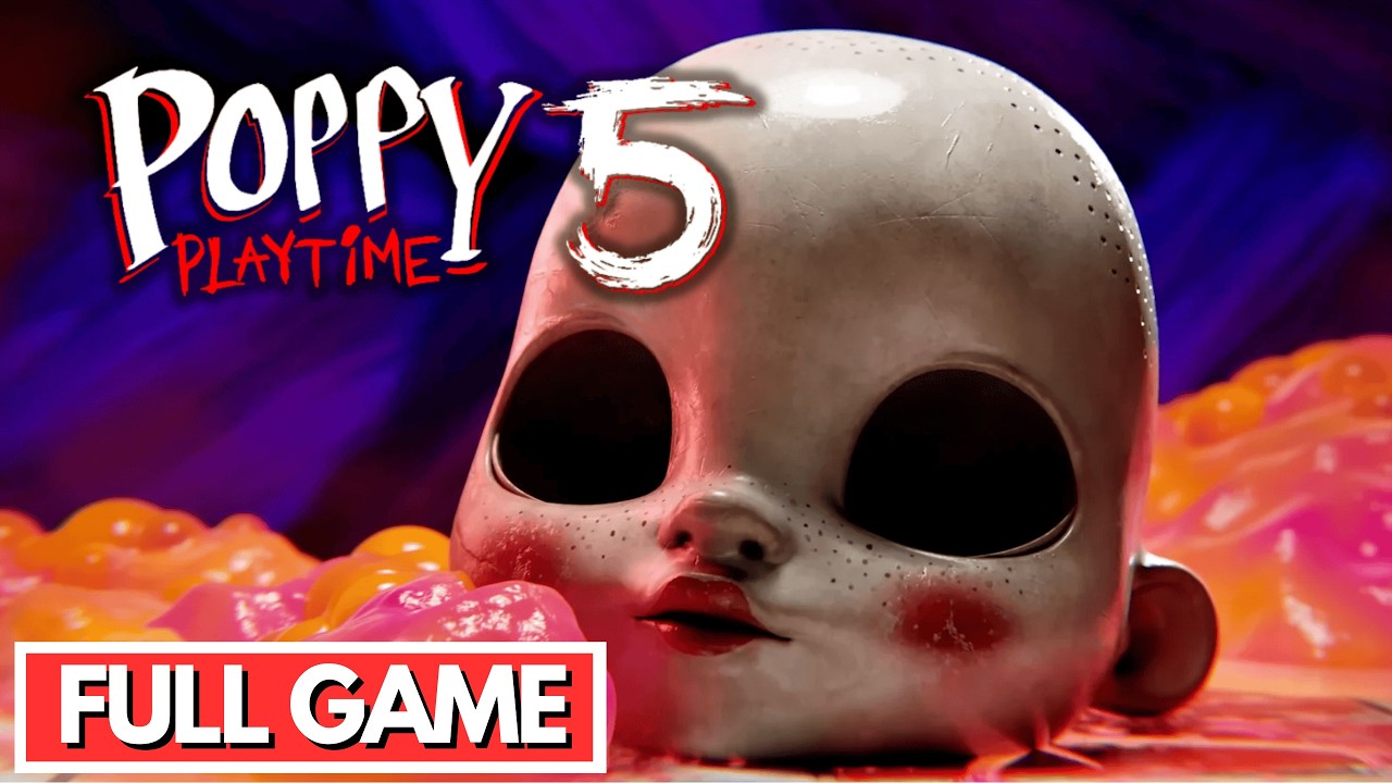 POPPY PLAYTIME CHAPTER 5 Gameplay Walkthrough FULL GAME [4K 60FPS] - No Commentary