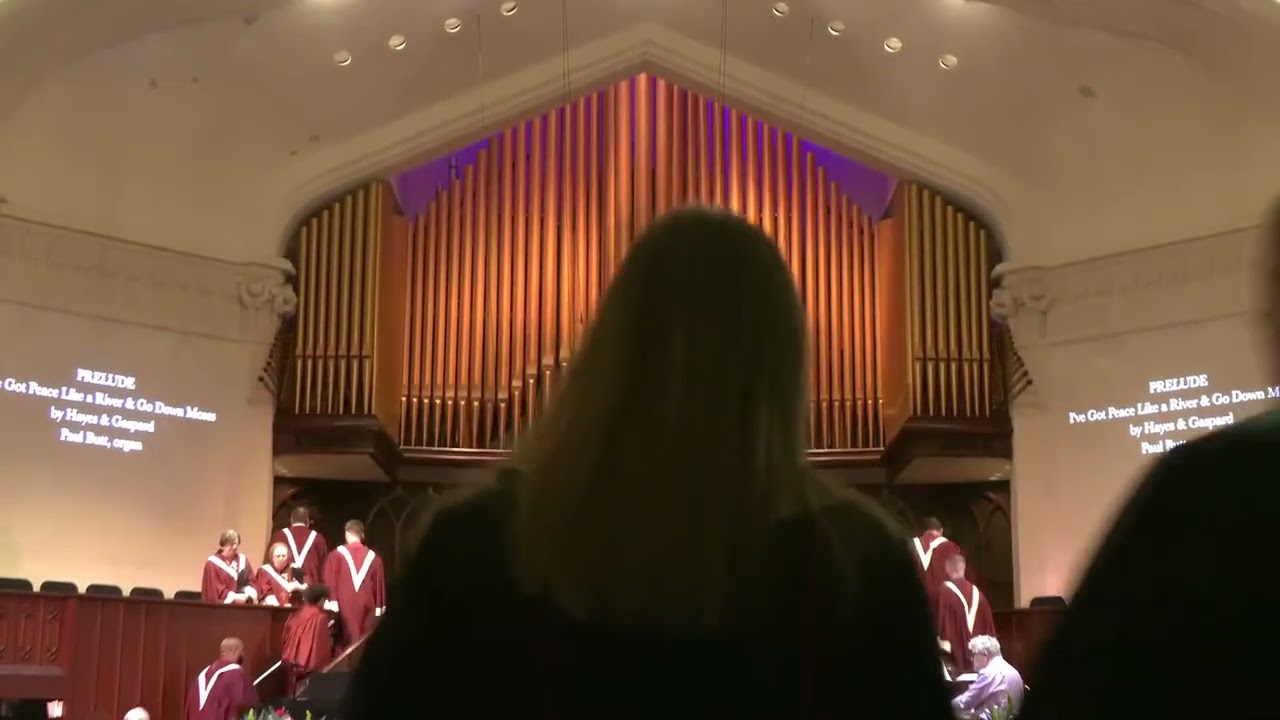 Prelude: I've Got Peace Like a River and Go Down Moses arr  Hayes & Gaspard; FUMC Houston, 02/08/26