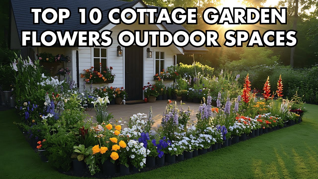 Top 10 Cottage Garden Flowers Perfect for Compact Outdoor Spaces