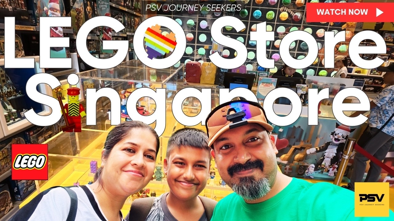 Lego Store Plaza Universal Studios Singapore | Complete Walkthrough With PSV Journey Seekers