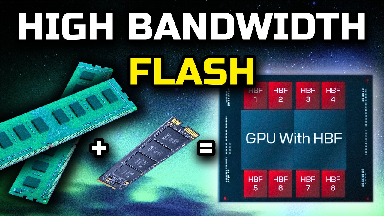 Your Next GPU Could have 500GB OF VRAM (HBF Tech EXPLAINED)