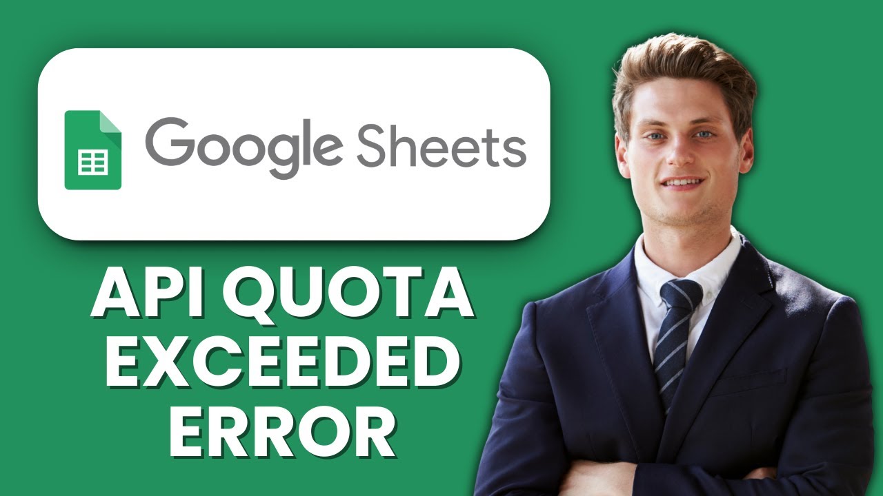 How to Fix Google Sheets API Quota Exceeded Error ⚡ Boost Limits & Prevent Daily Usage Blocks