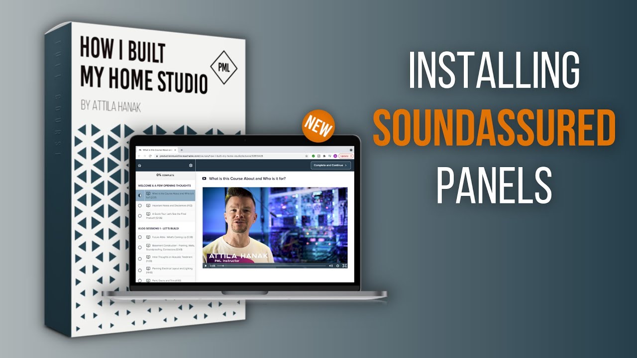How To Install Studio Acoustic Treatment - SoundAssured Foam Panels