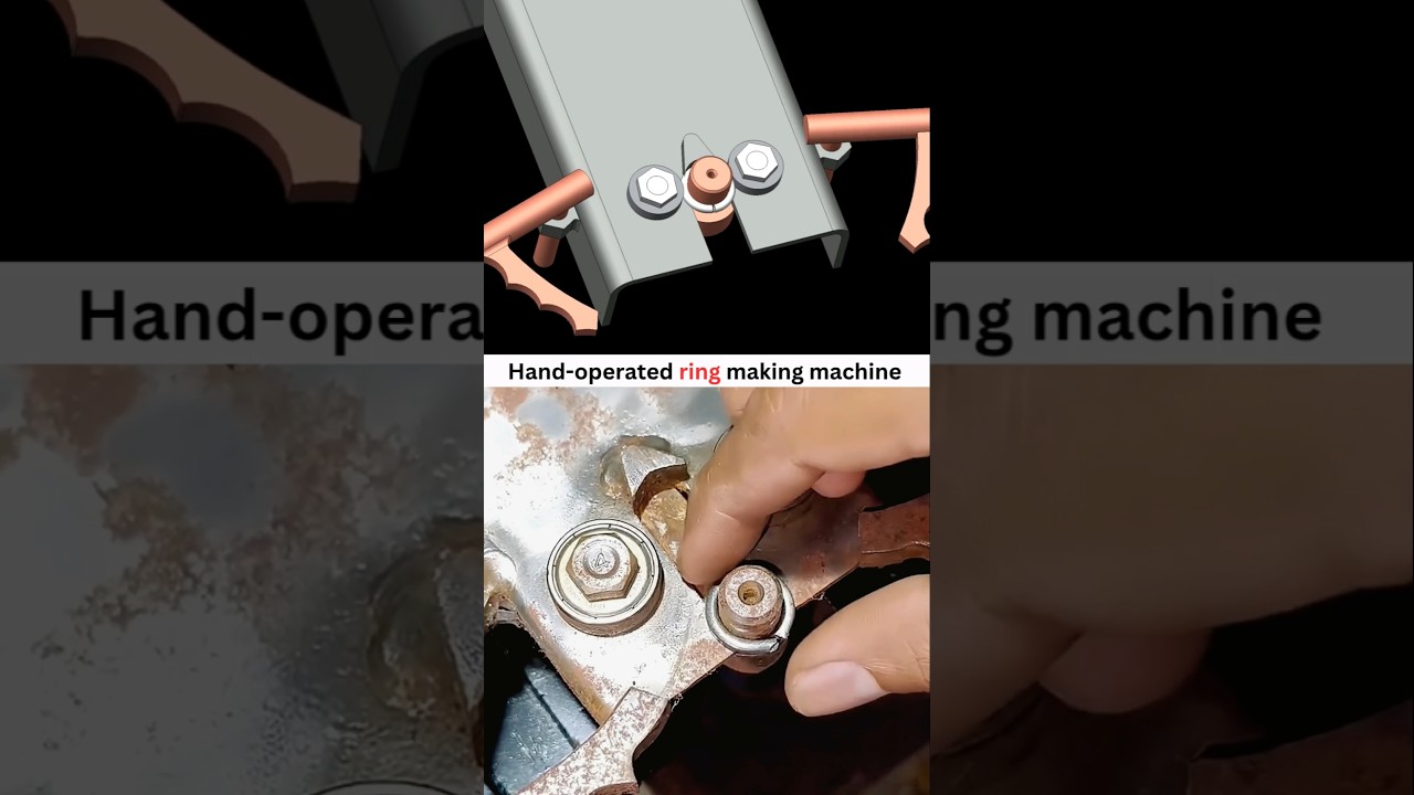 Ring making - Easy method ✅️ #caddesign #solidworks #manufacturing #machine #ring