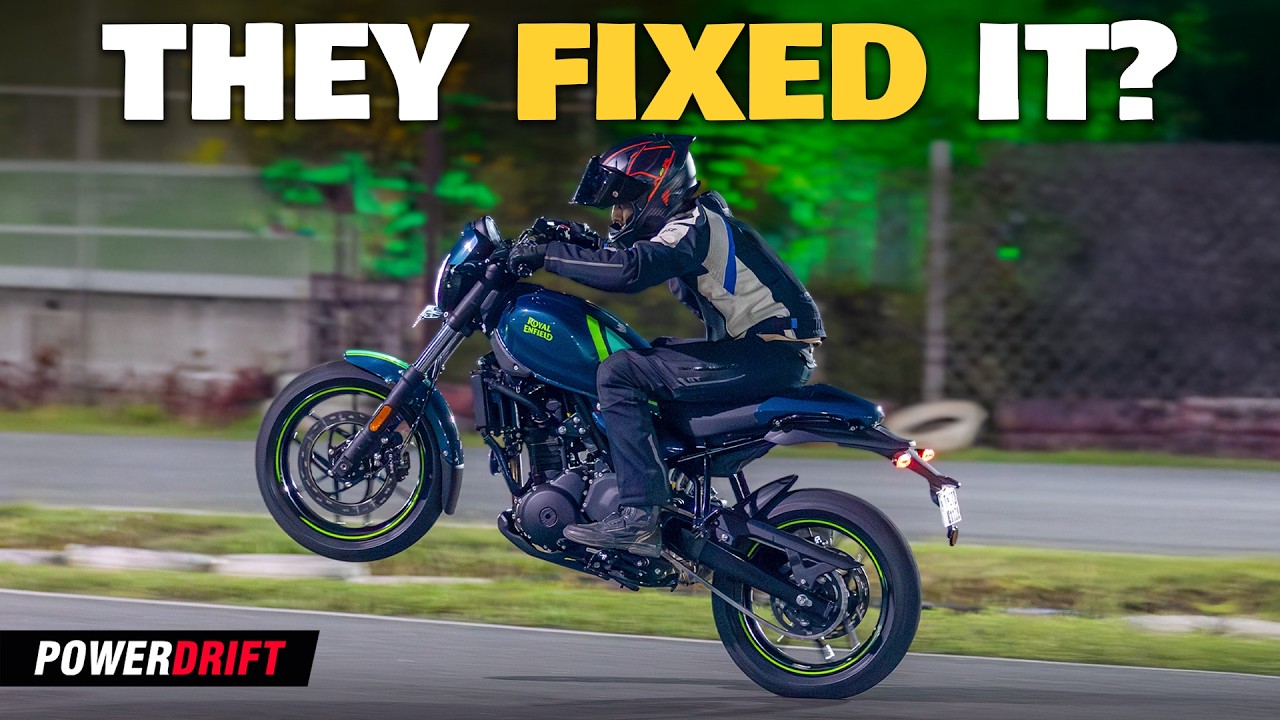 Royal Enfield Guerrilla 450 Apex 2026 года &mdash; Лучшие шины = Лучшая езда?