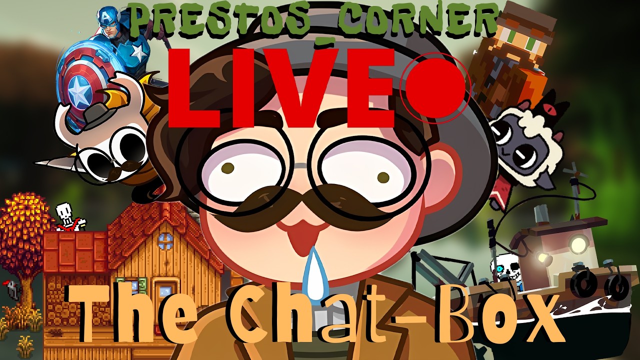 Chatting with the crew and playin some random games! Prestos Chat-Box #12