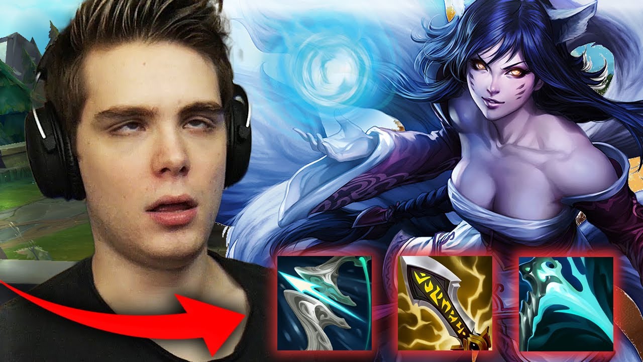 ADC Ahri - hraju si s nepř&iacute;telem jak s koulema