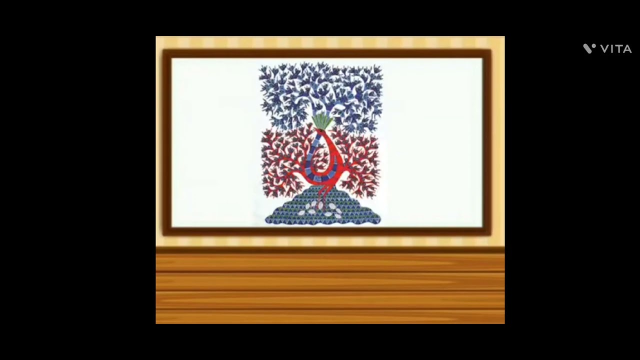 Class 9 English explanation Chapter = The Gond Art