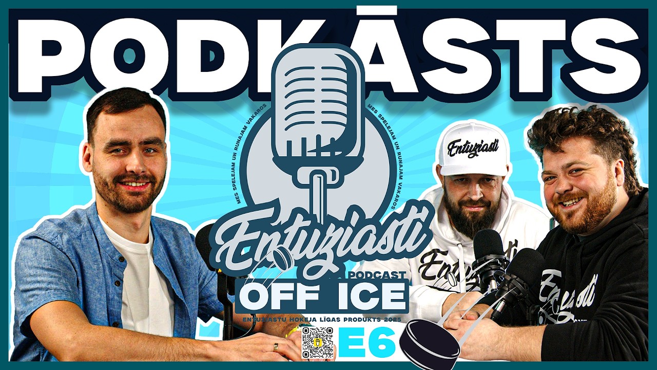 ENTUZIASTU OFF ICE podcast | 6.epizode | DK, komentē&scaron;ana un Patrioti kopā ar Artūru Folkmani
