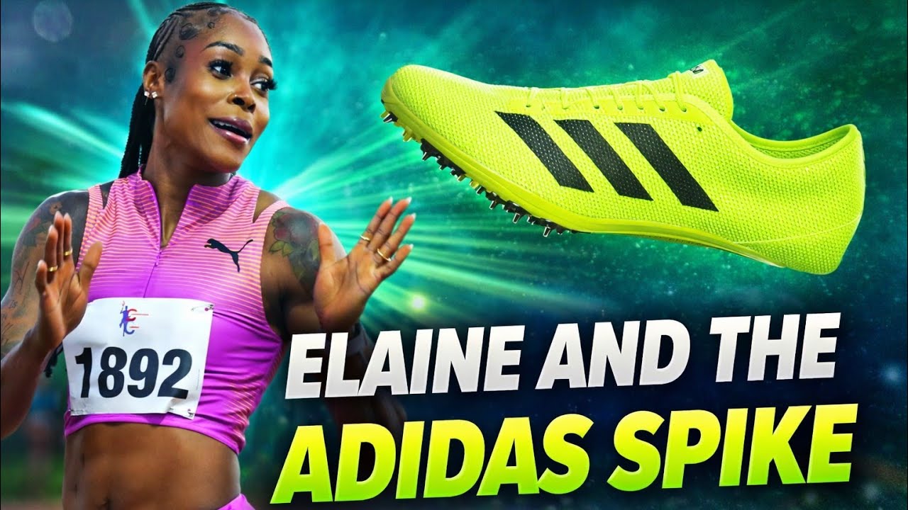 Элейн Томпсон Хера и шиповки Adidas