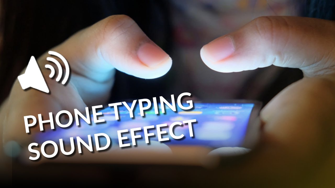 Phone typing - Free Sound effect