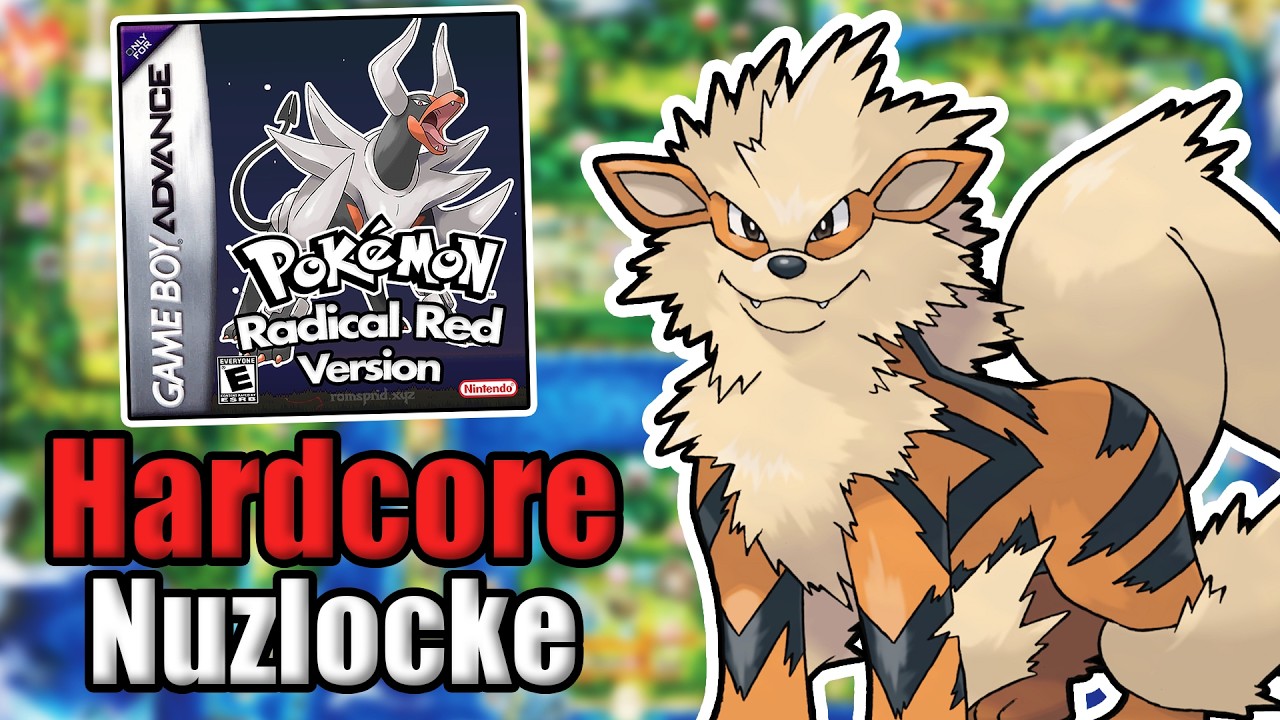 Итак, я попробовал хардкорный Nuzlocke Radical Red!