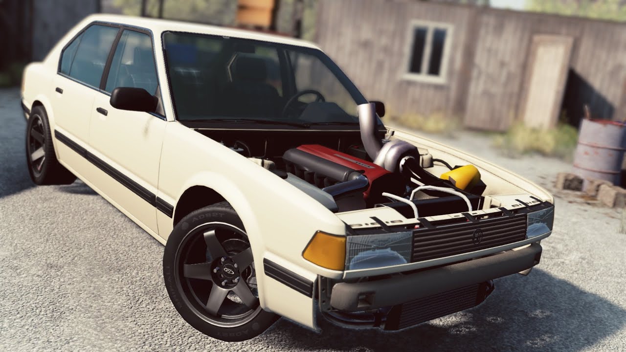 1500hp RB26det BIG TURBO Project - BeamNG.drive [4K-60FPS]