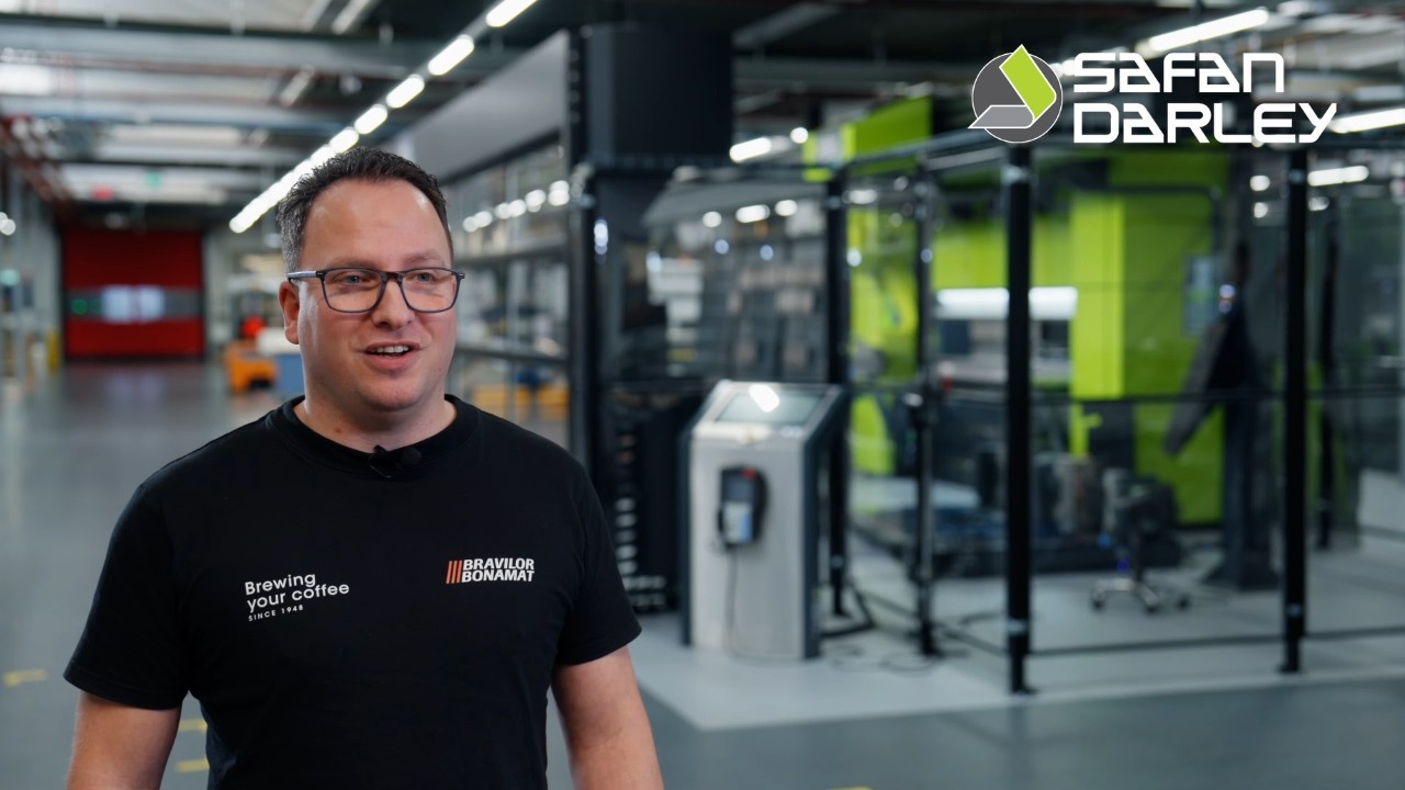 AGV-Integrated Bending Automation with the SafanDarley R-Brake | Customer Case Bravilor Bonamat