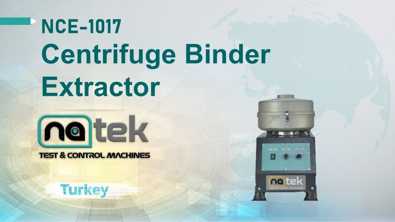 Centrifuge Binder Extractor