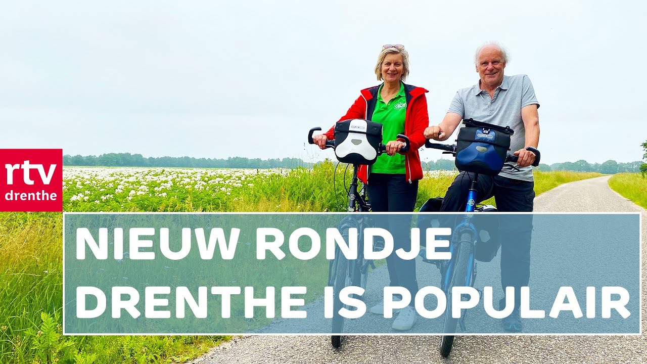 Fietsfanaten ontwerpen eigen fietsroute langs de provinciegrens | RTV Drenthe