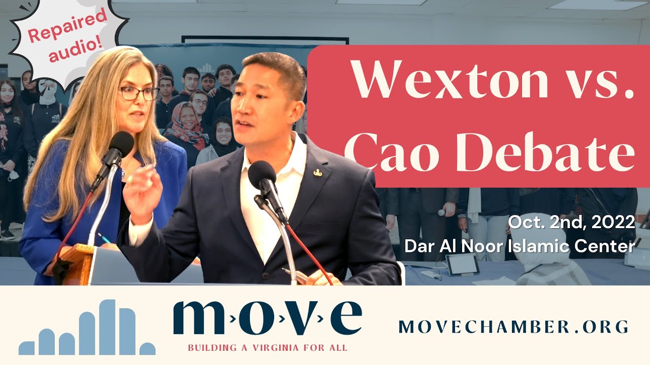 Updated Video: VA-10 Congressional Debate | Jennifer Wexton vs. Hung Cao | Oct. 2nd, 2022