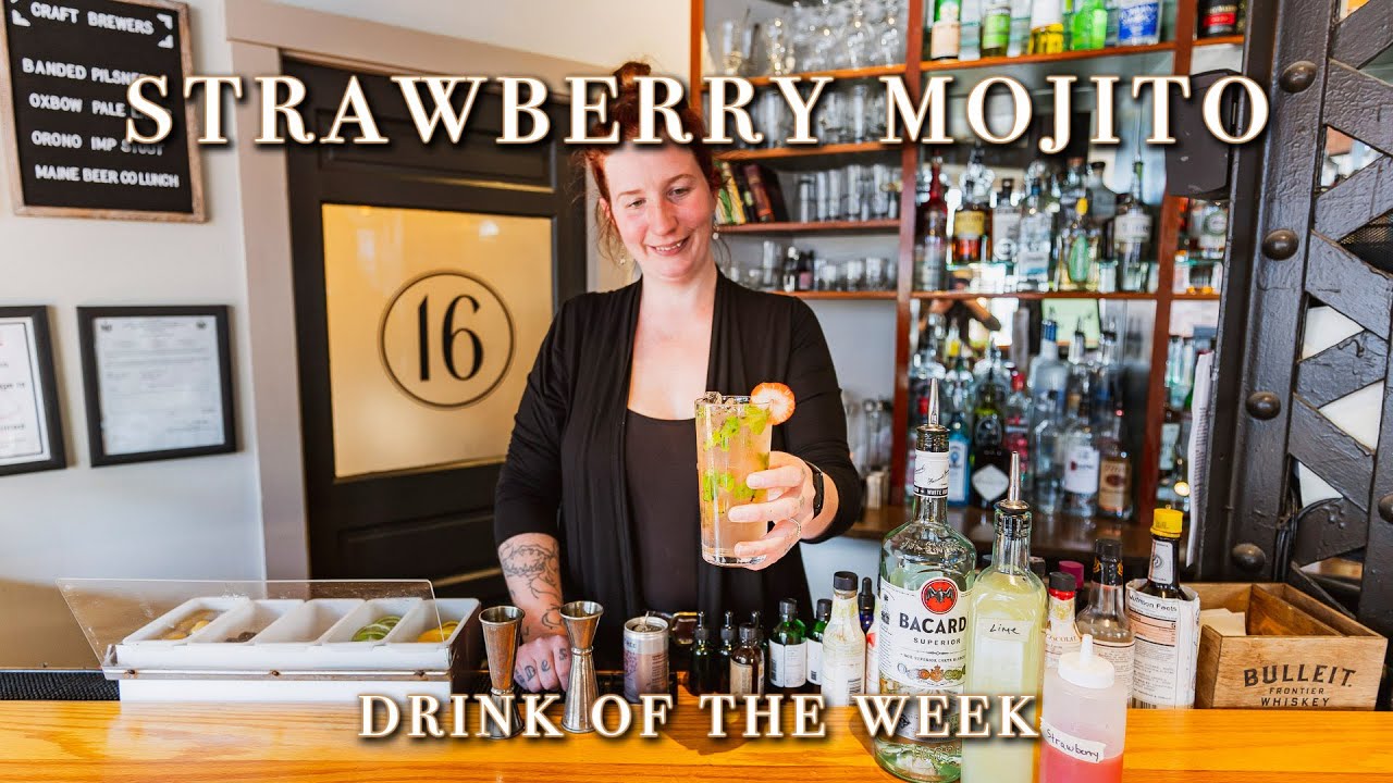 Strawberry Mojito - Cocktail of The Week