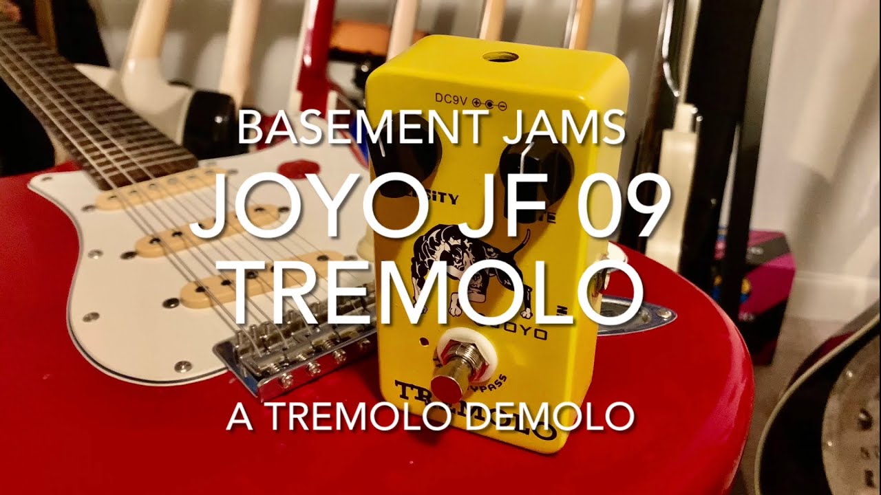 Joyo JF 09 Tremolo demo and review
