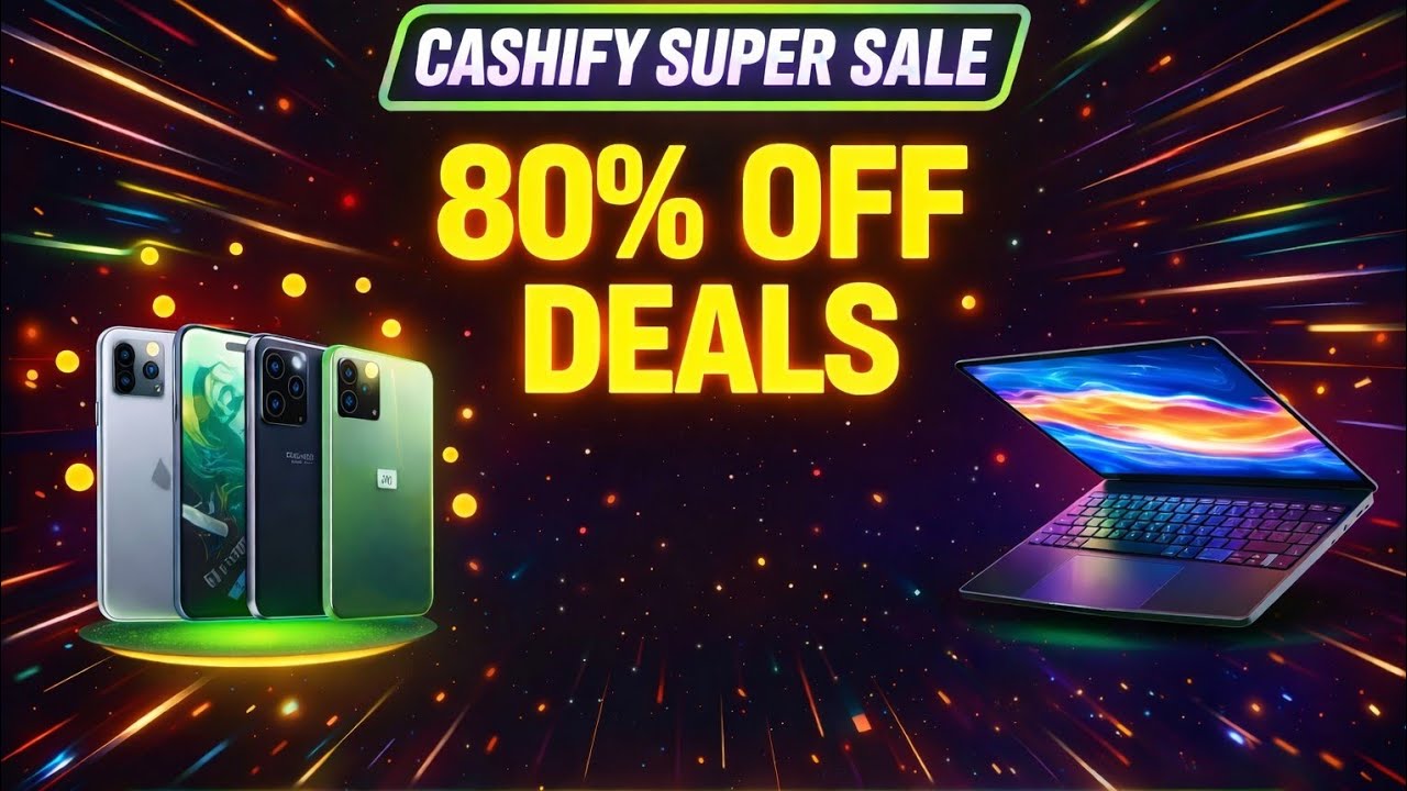 CASHIFY SUPER SALE 🔥 iPhone 15 ₹21K ||Android Laptops 80% OFF LOOT LIVE! @UnboxifyDeals 🤝💯