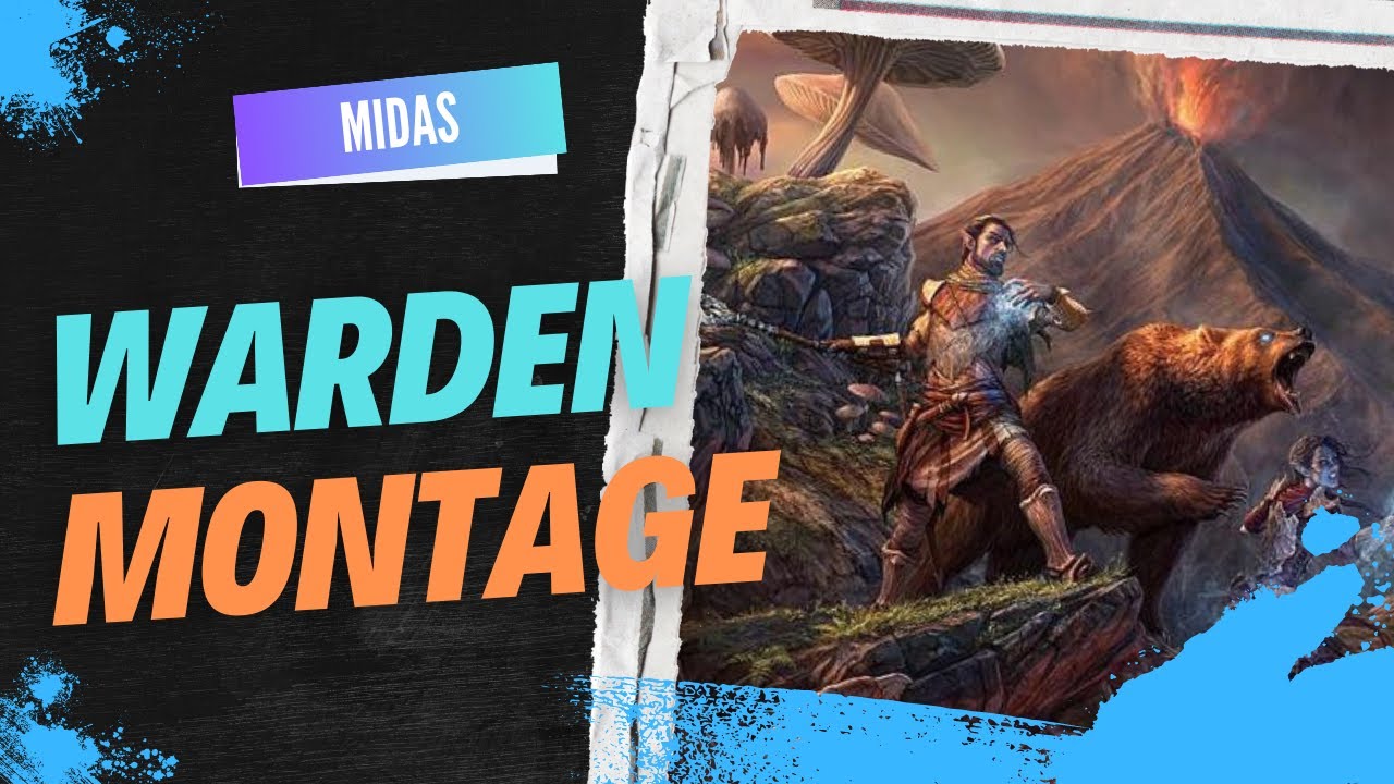 TESO PVP: WARDEN MONTAGE | THE WINTER IS COMING